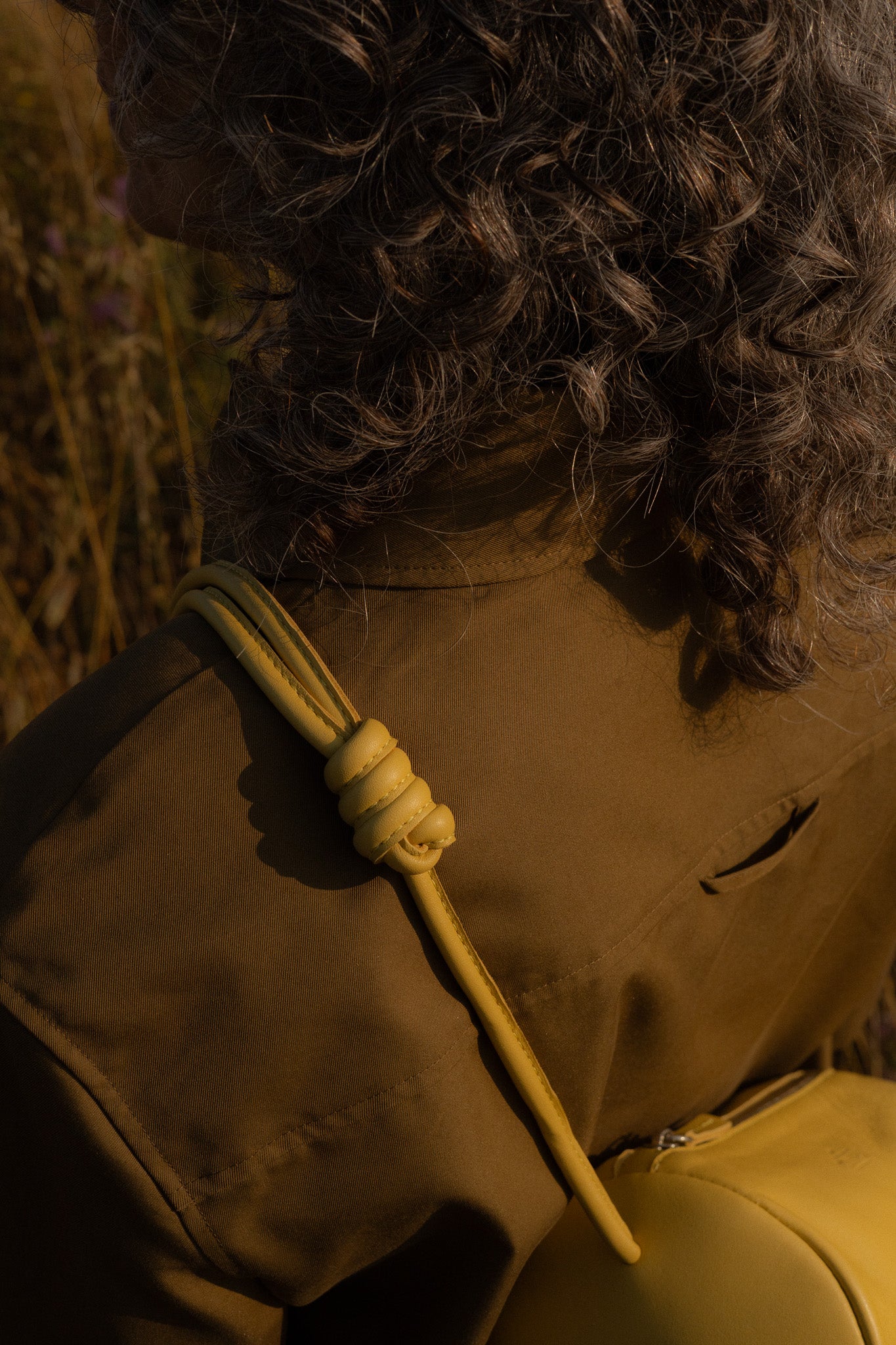 BOLSO CILINDRO | Amarillo