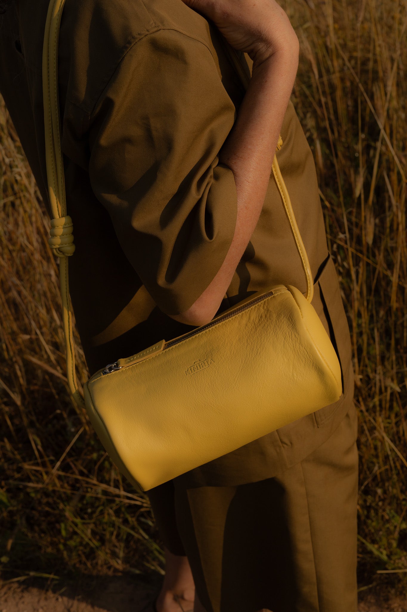 BOLSO CILINDRO | Amarillo