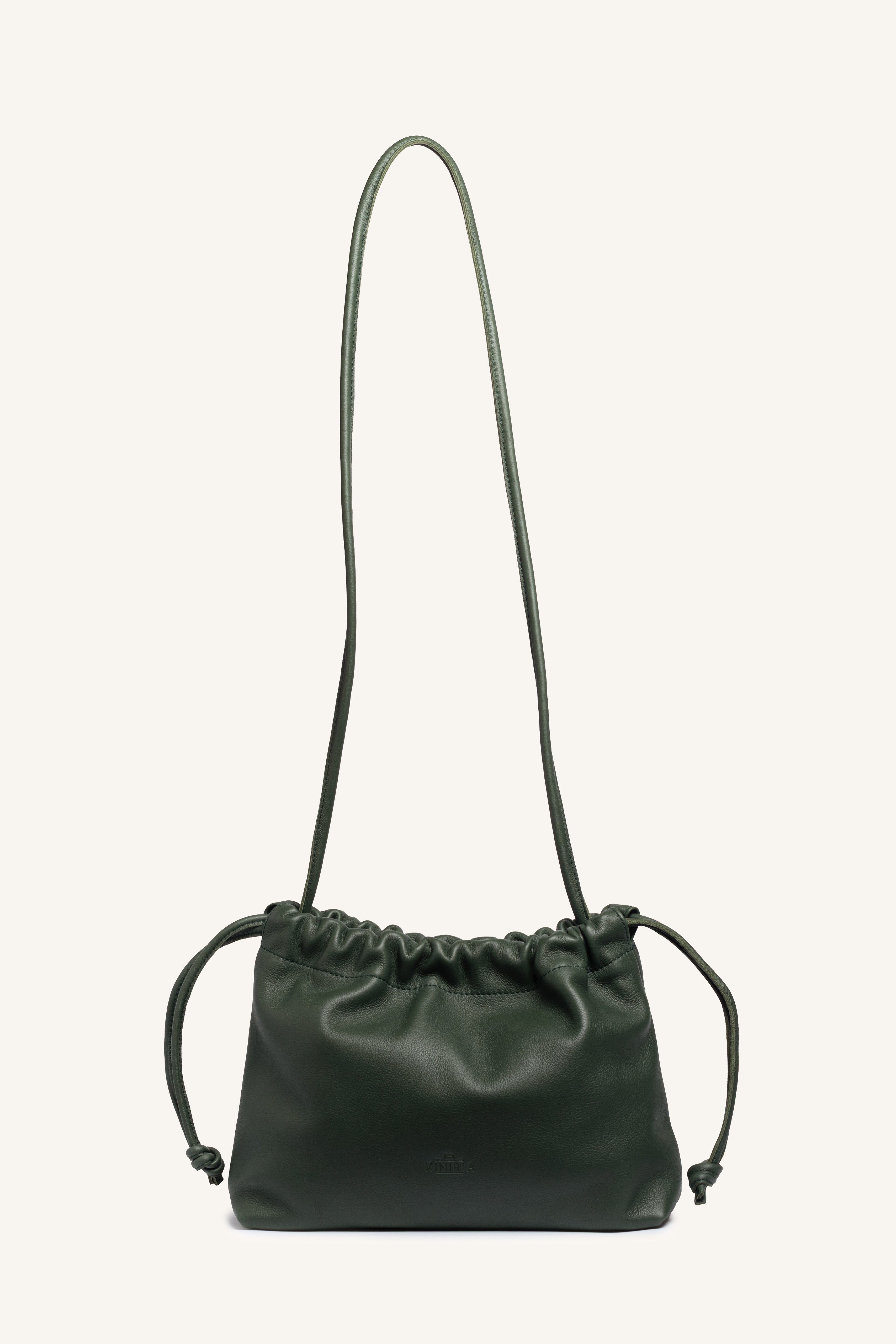 BOLSO SAQUITO MEDIANO | Verde Vintage