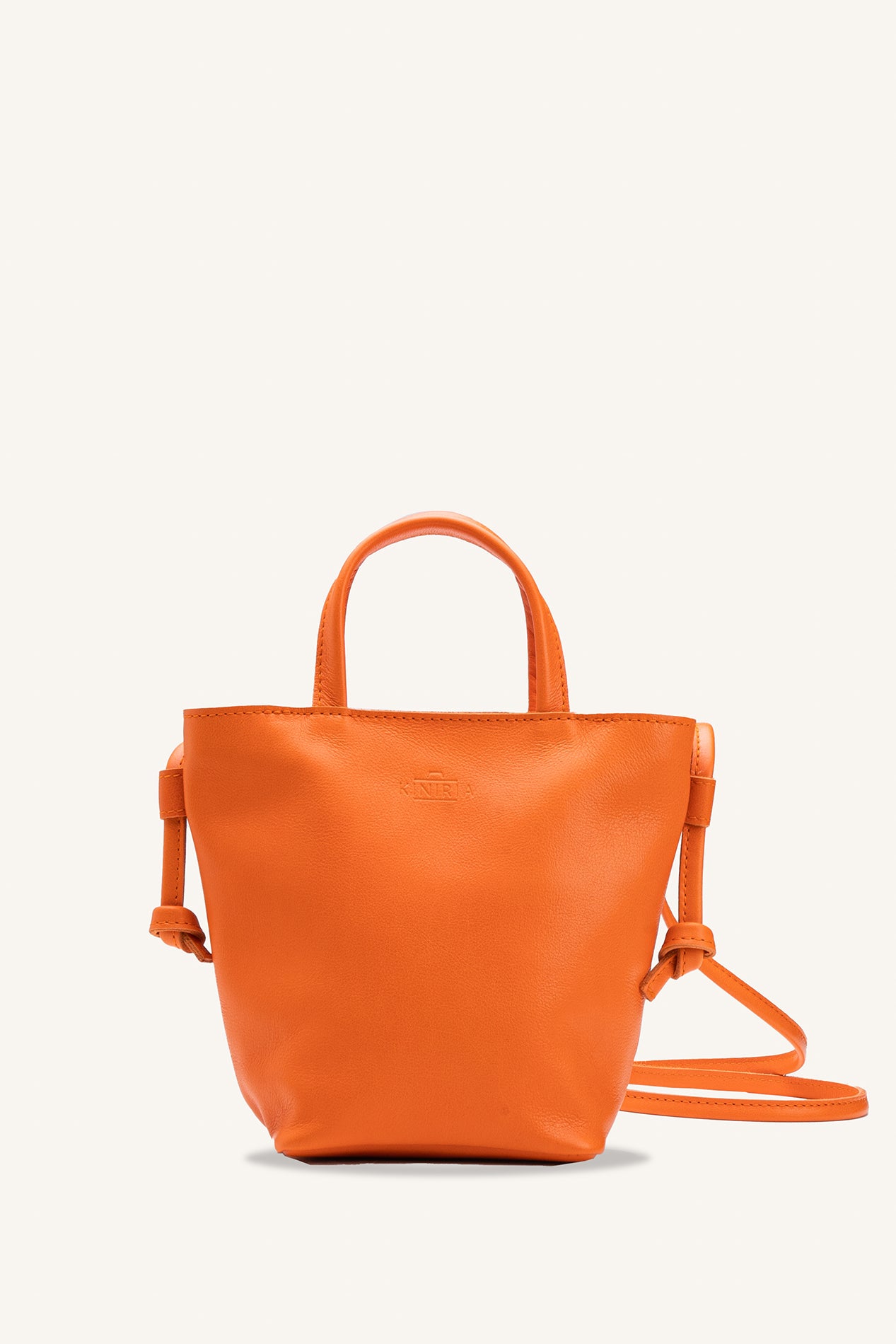 BOLSO MINI NUDO | Naranja - Kiniria