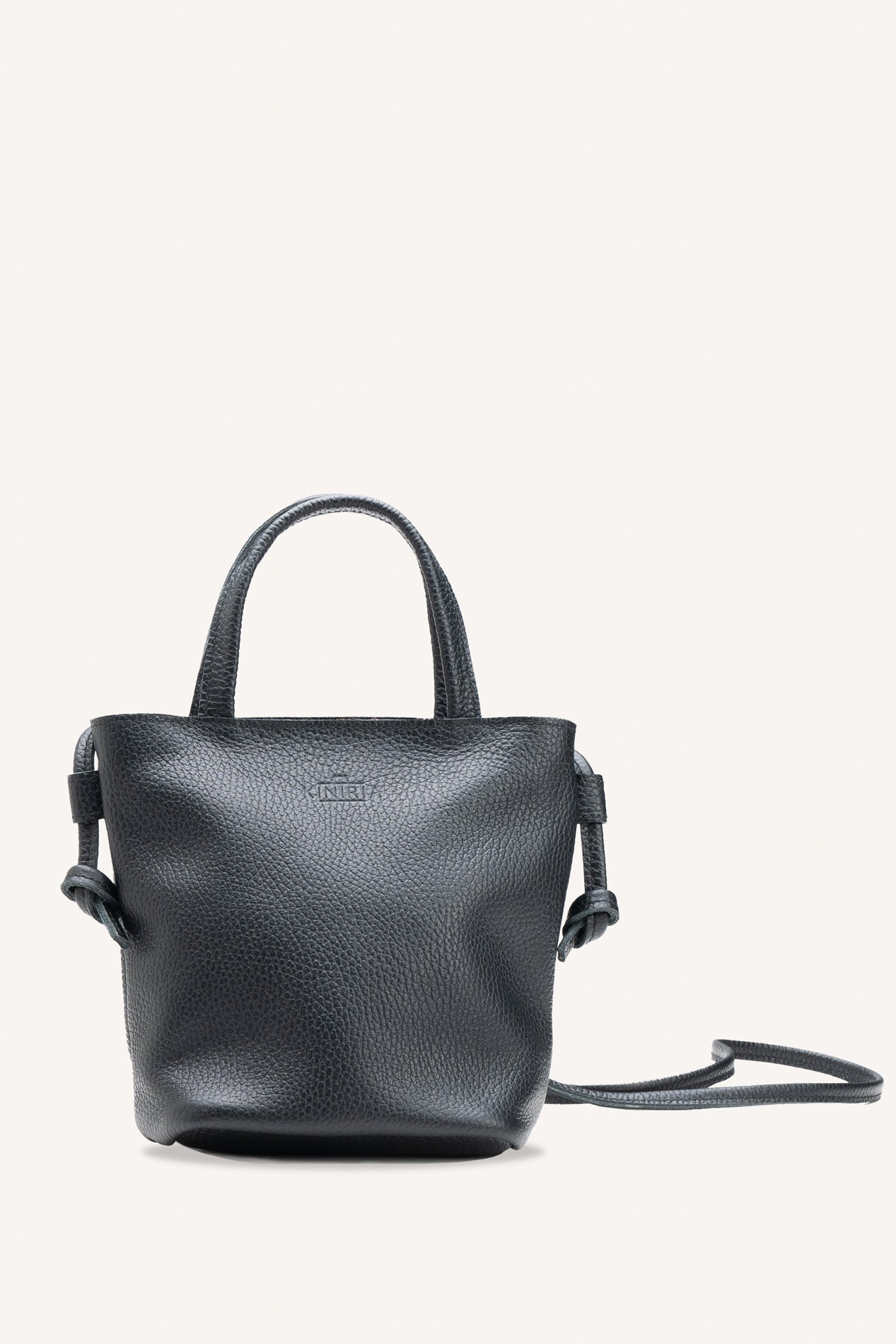 BOLSO MINI NUDO | Negro