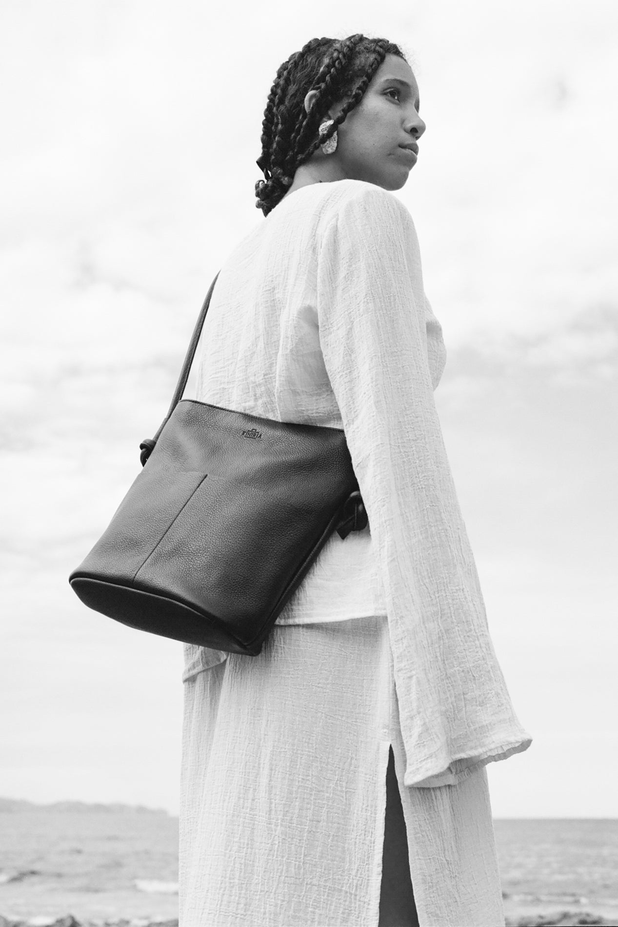 BOLSO NUDO | Taupe claro - Kiniria