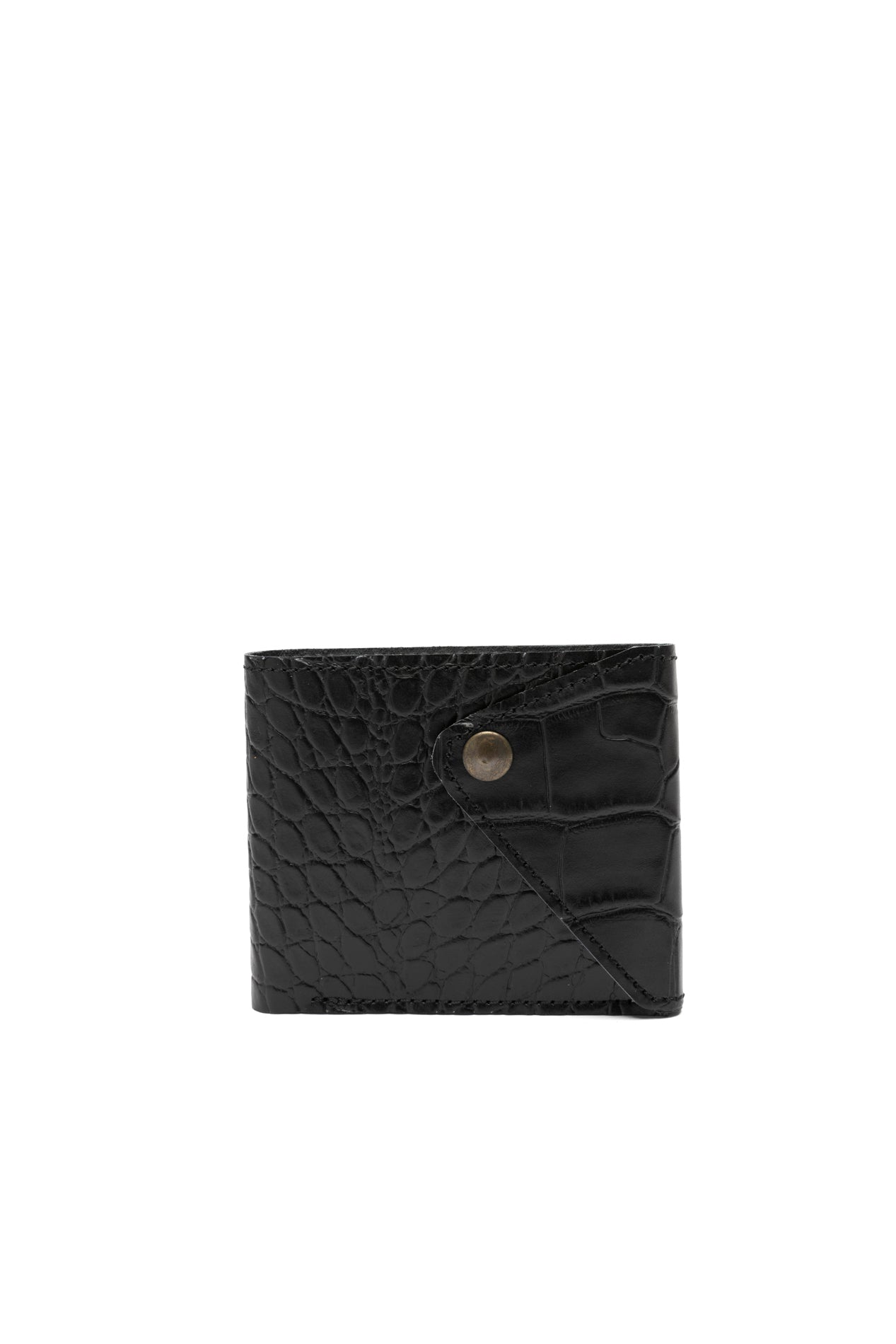 CARTERA AMERICANA CON BROHE | Coco negro - Kiniria