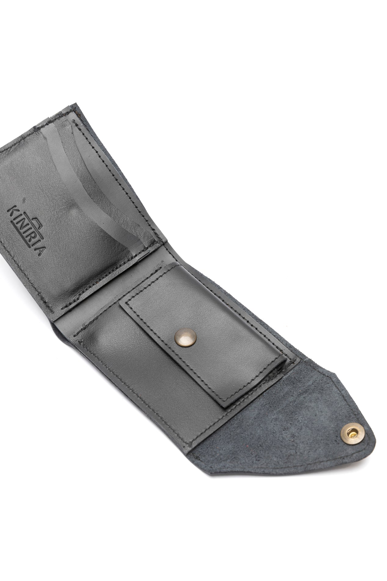 CARTERA AMERICANA CON BROHE | Negro - Kiniria