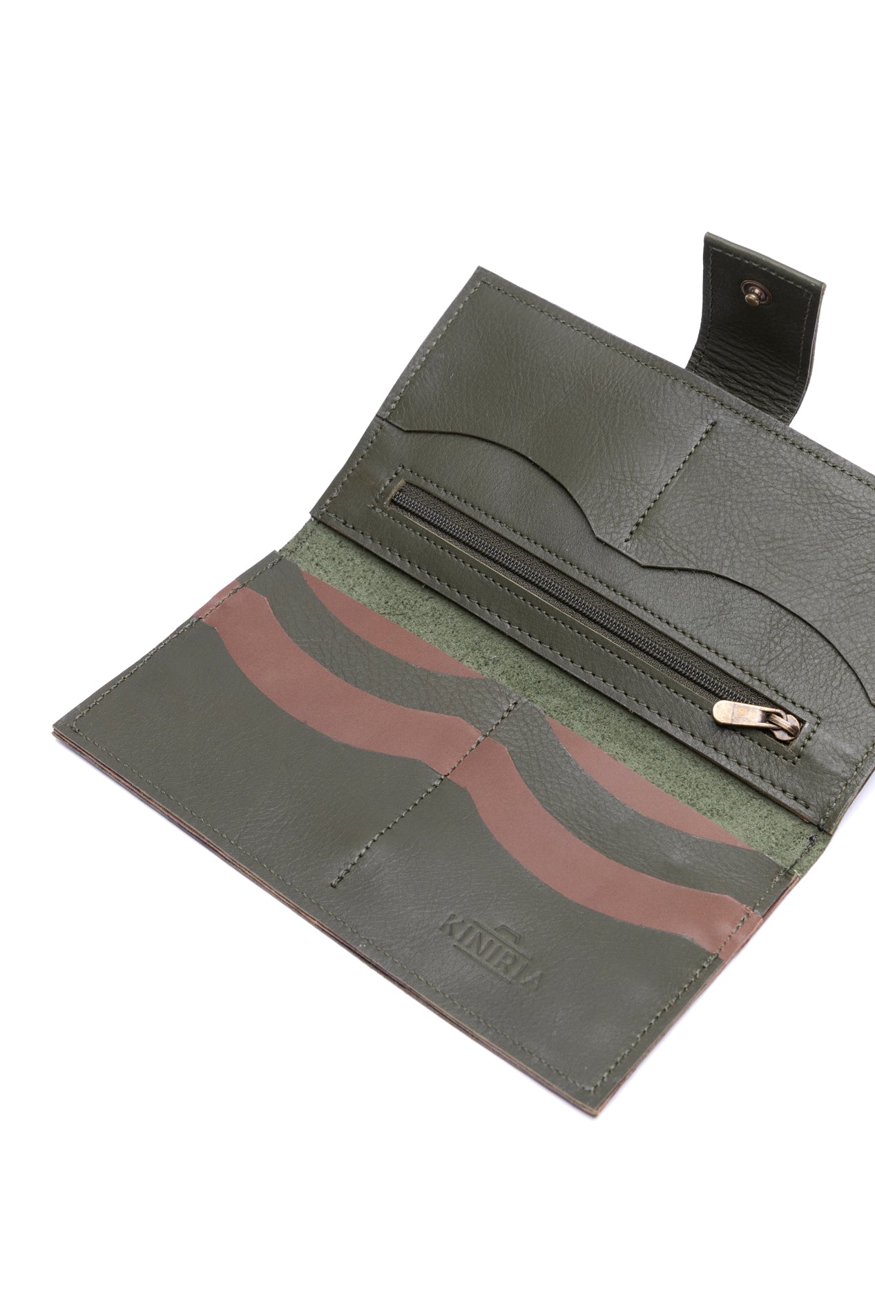 CARTERA GRANDE | Verde Militar - Kiniria