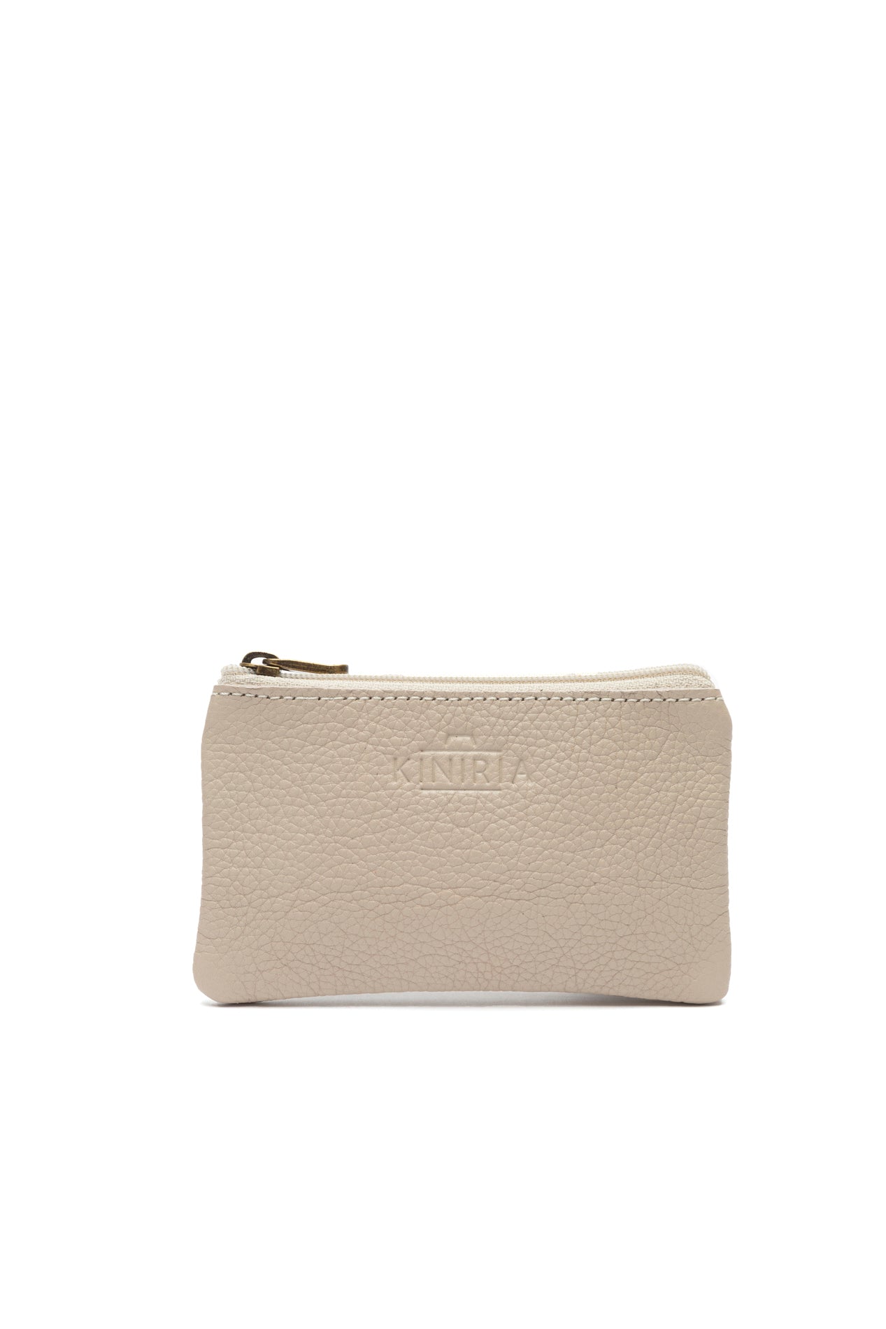 MONEDERO CREMALLERA | Beige - Kiniria