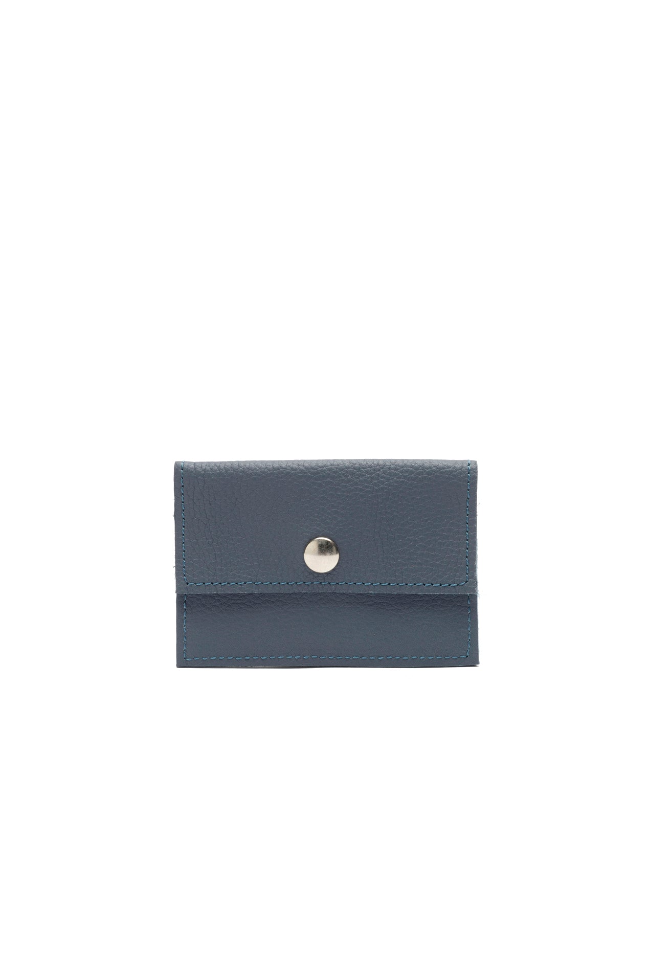 MINI TARJETERO MONEDERO | Azul gris - Kiniria