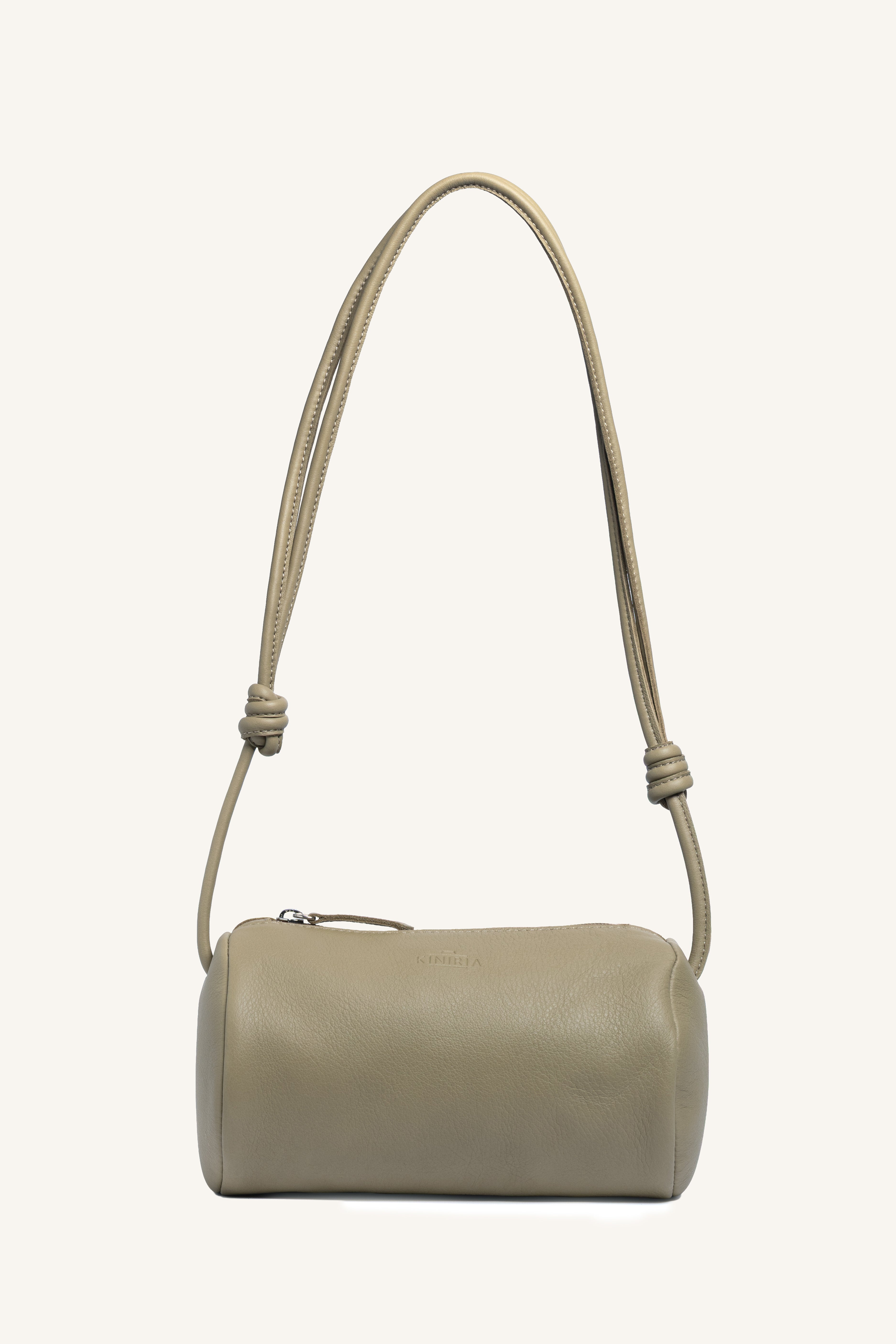 BOLSO CILINDRO | Musgo claro