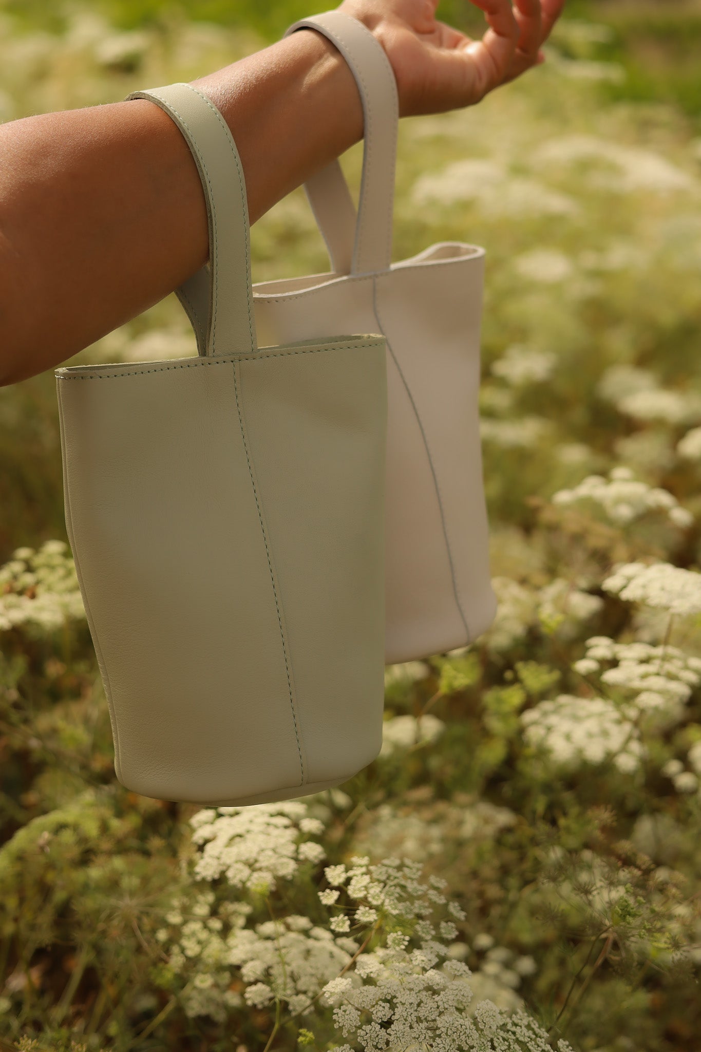 BOLSO CUBITO | Azul cielo
