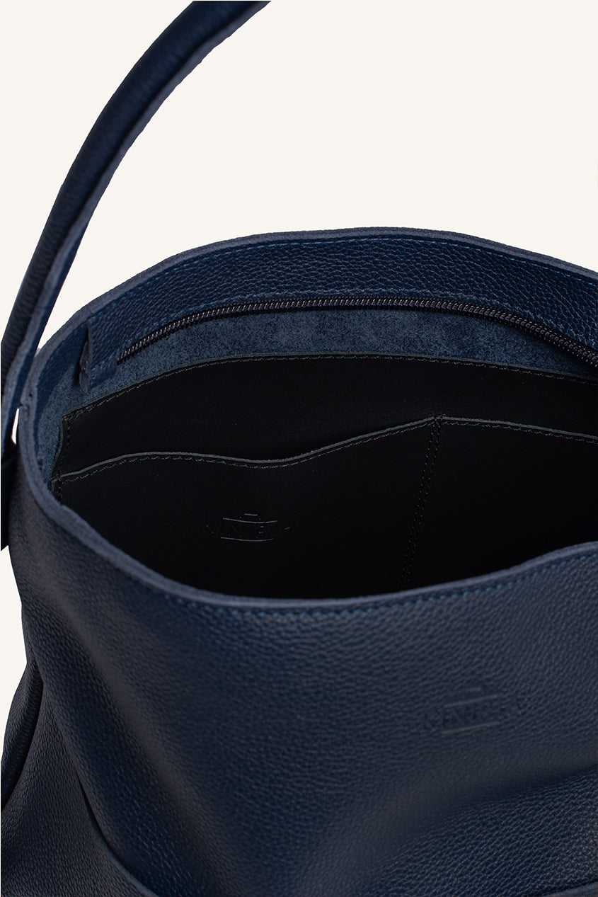 KNOT BAG | Navy blue