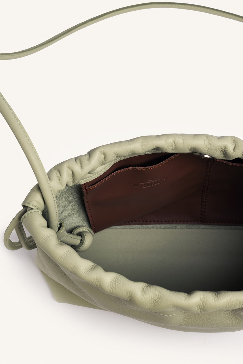 BOLSO SAQUITO MEDIANO | Menta