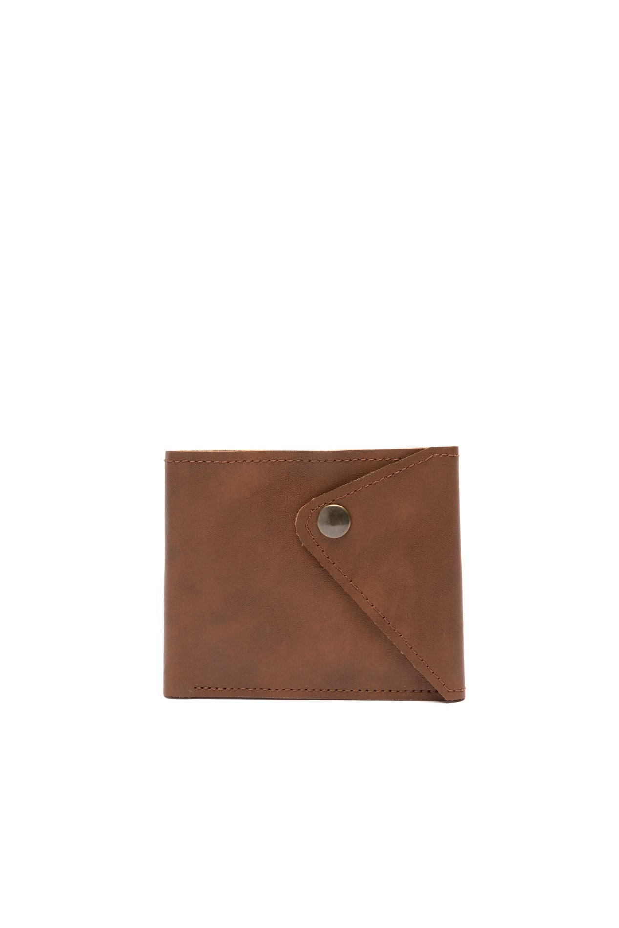 AMERICAN WALLET WITH BROHE | Brown