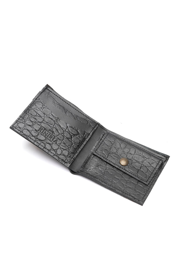AMERICAN WALLET | BLACK CROCODILE