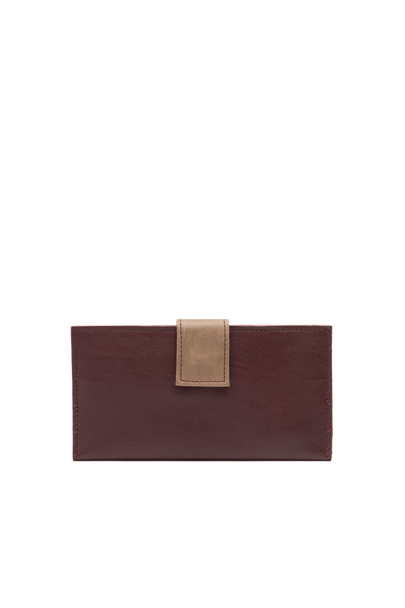 BIG WALLET | DARK BORDEAUX